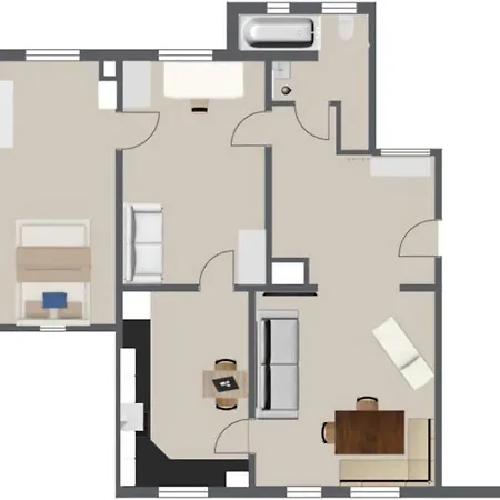Wohnung Im Herzen Von Людвигсбург Экстерьер фото